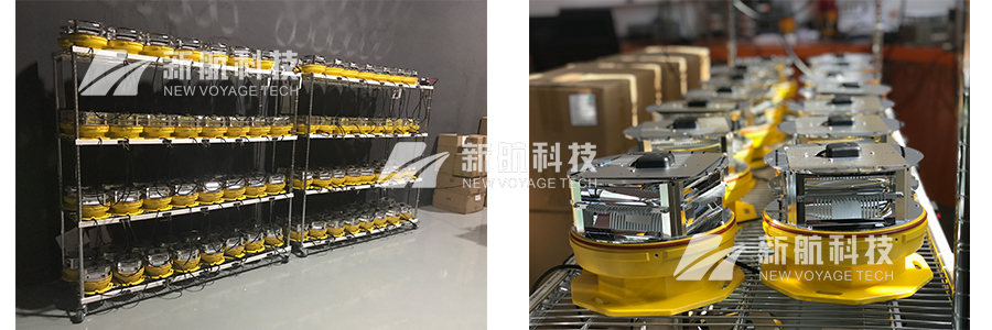 中光強障礙燈生產實例/航空障礙燈生產圖