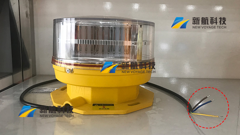 航空障礙燈接線,航空障礙燈怎么接線,航空障礙燈有幾根線,航空障礙燈用什么電纜線,高光強障礙燈,中光強障礙燈,低光強障礙燈,障礙燈控制器